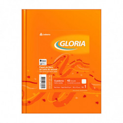 Cuaderno Gloria tapa de...