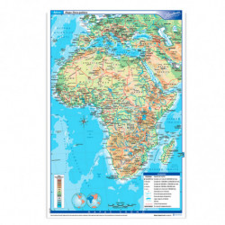 Mapa África físico político...