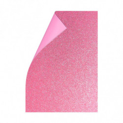 Goma Eva Glitter rosa, 40 x...
