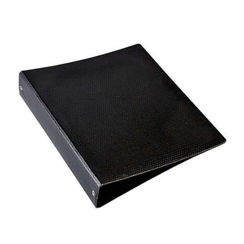 Carpeta 3 anillos 40 mm Fibra Negra N°3