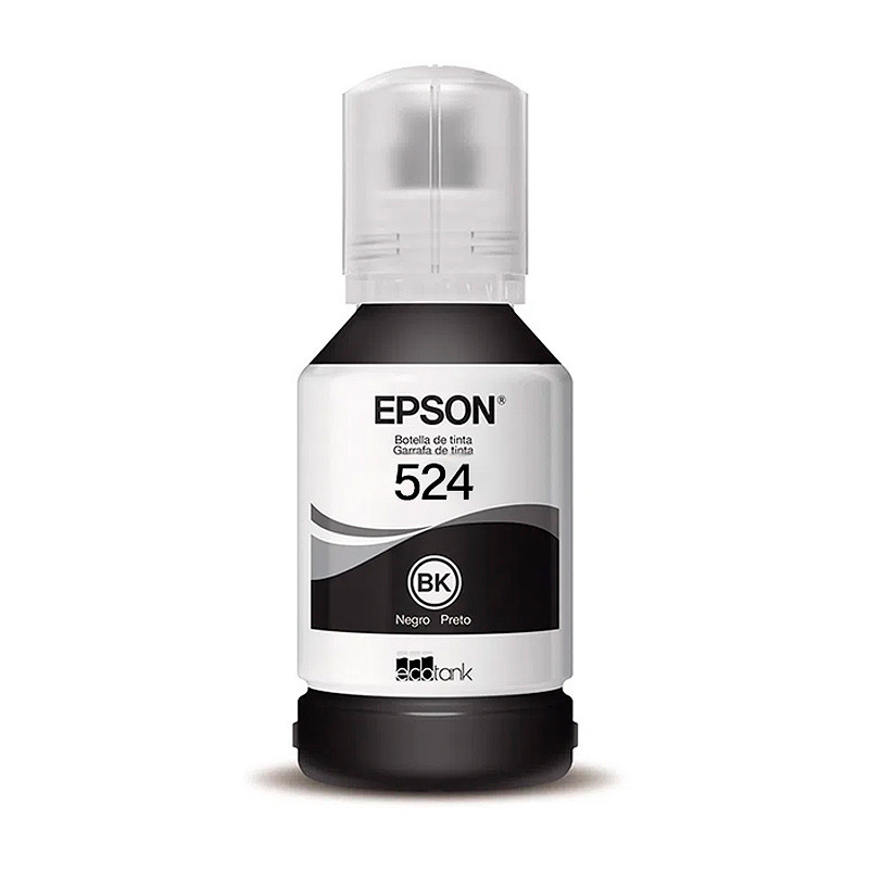 Botella de tinta Original Epson T524 T524120-AL negro