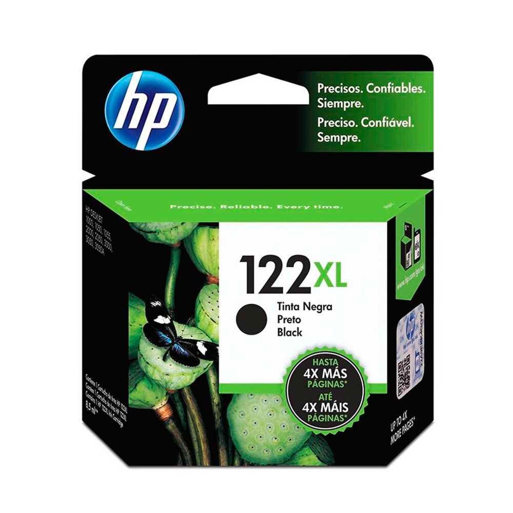 CARTUCHO ORIGINAL HP 122XL CH563HL Negro