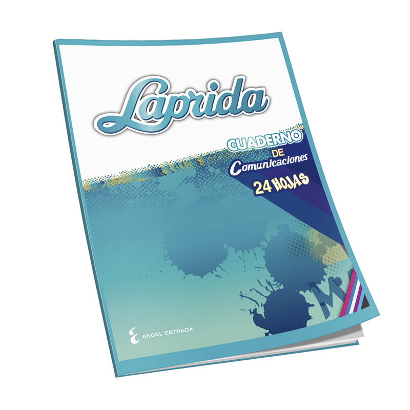 Cuaderno de Comunicaciones Laprida tapa flexible, 16 x 21cm.