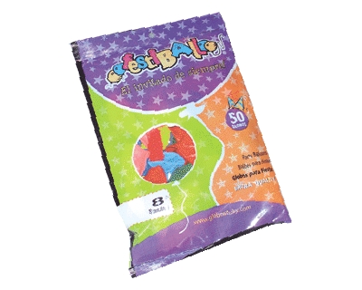 Globos lisos, colores surtidos de 12", 50 unidades