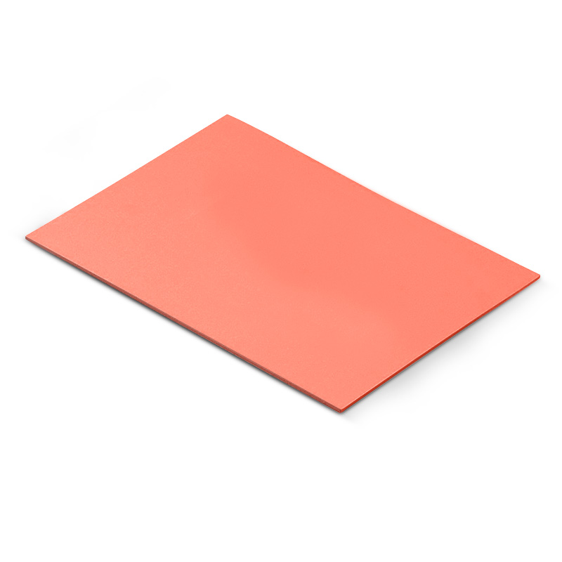 Goma Eva salmón, pack de 10 unidades