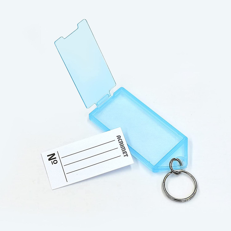 Llaveros identificadores Acrimet de 24 unidades