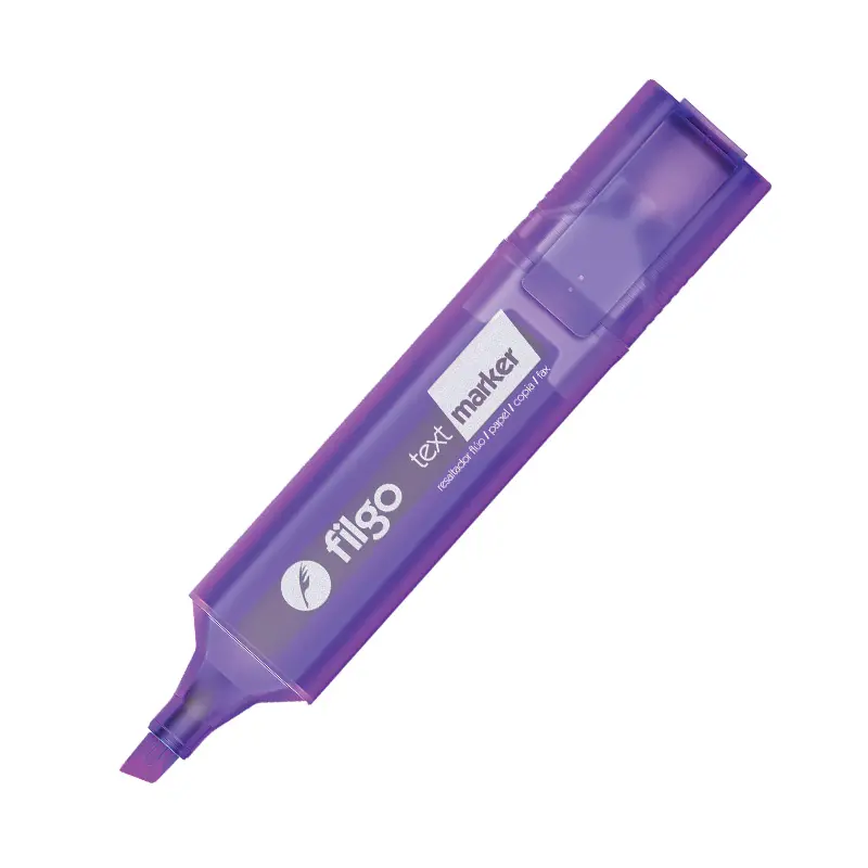 Resaltador Filgo Text Marker Flúo violeta