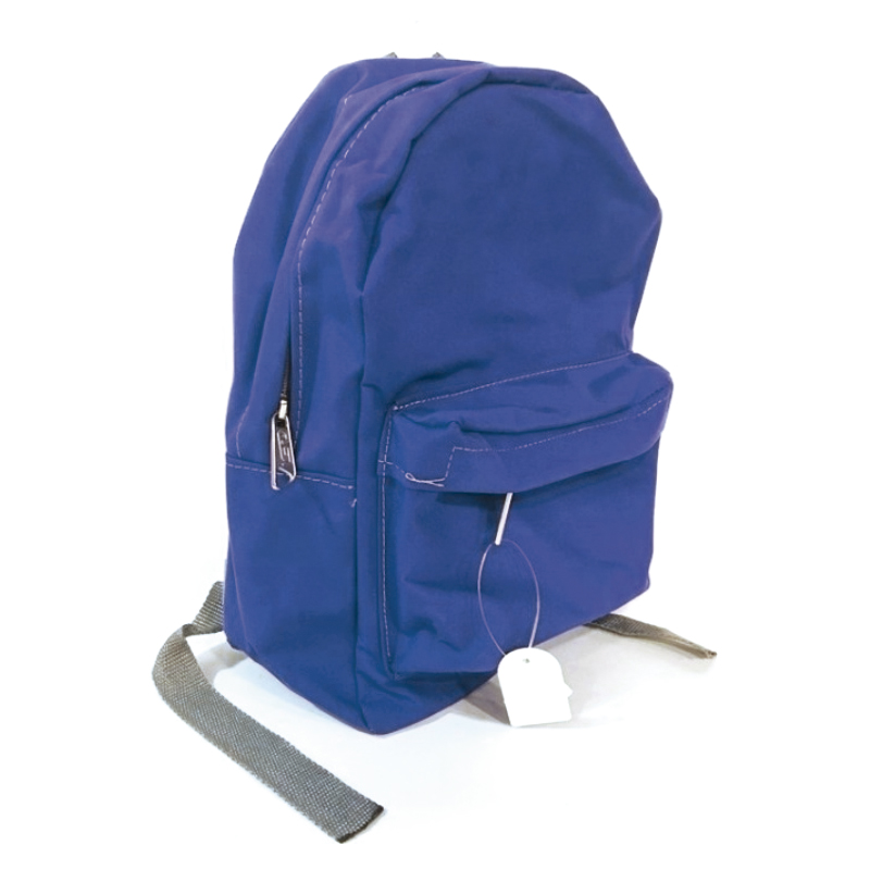 Mochila chica lisa, tela cordura