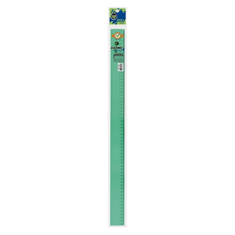 Regla acrílica Pizzini 1732, 60cm.