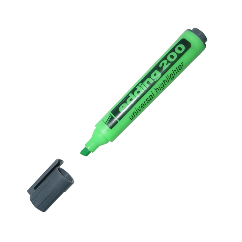 Resaltador Edding 200 verde