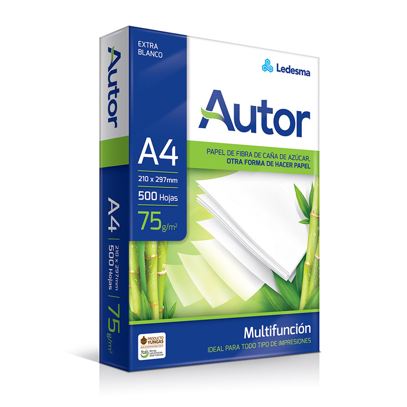 Resma Autor A4, 75g.
