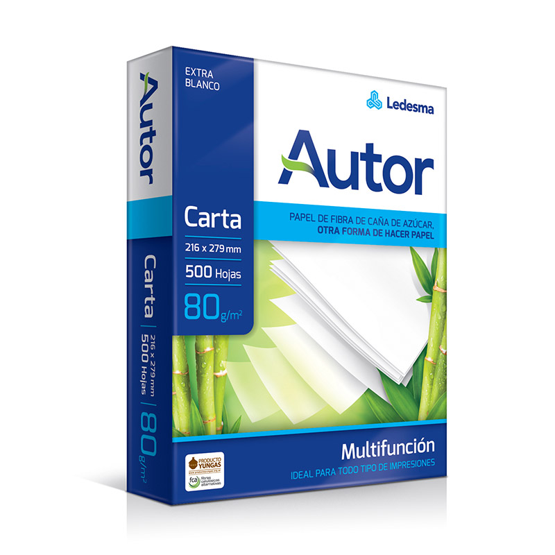 Resma Autor Carta, 80g.