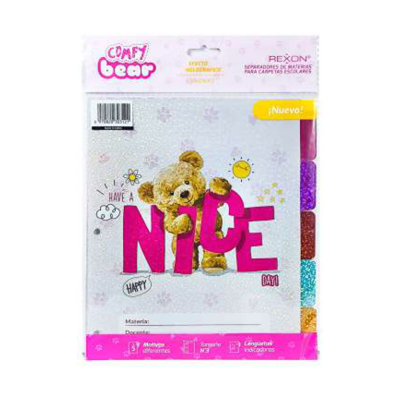 Separador 5 posiciones Rexon Comfy Bear N°3