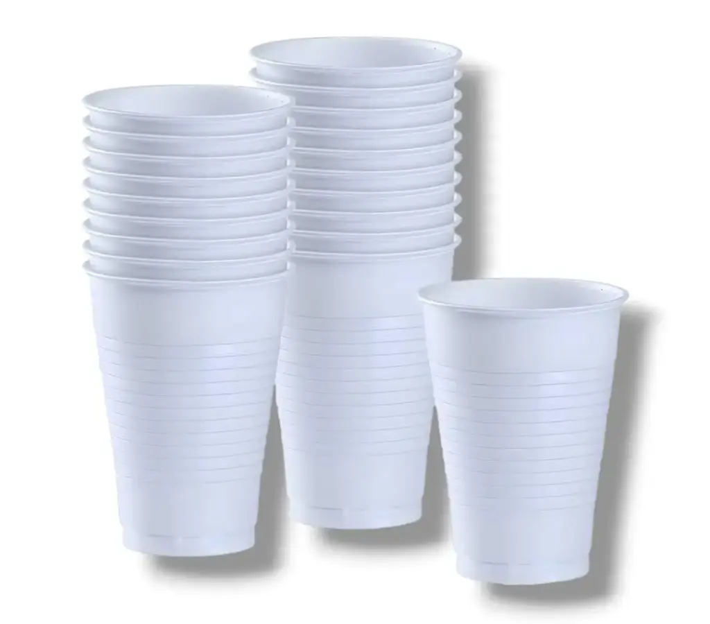 Vaso Plástico de 220cc. pack de 100 unidades