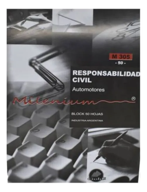 Talonario Resp.Civil Autom. Mileniumm 305