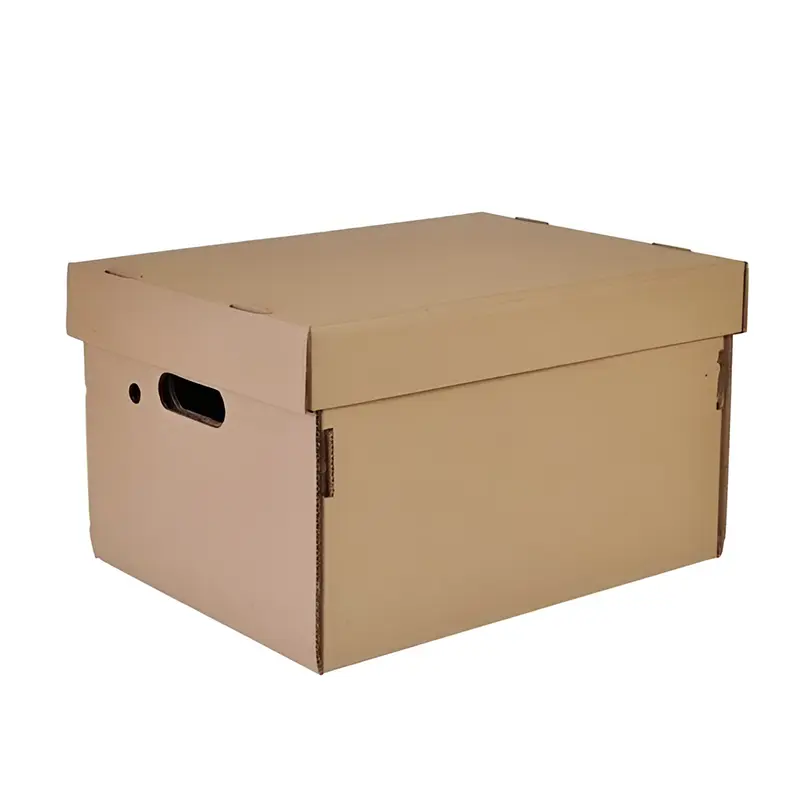 Caja Multiuso Kraft Pemium Reforzada x 25, 42 x 32 x 25cm.