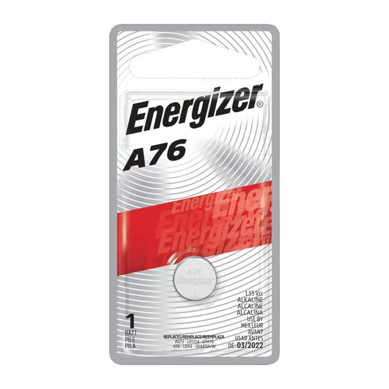 Pila Energizer A76 1.5V, blister de 1 unidad