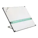Tablero con portatablero y atril de 6 posiciones Pizzini, 50 x 60cm.