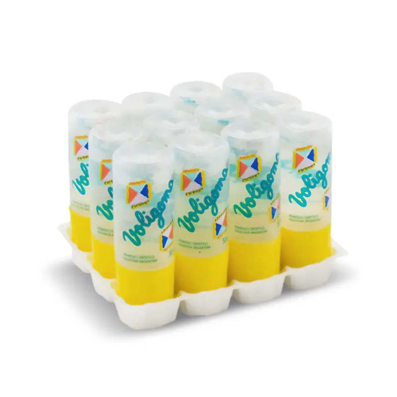 Combo Voligoma, Adhesivo Sintético transparente 30ml. Pack de 12 unidades