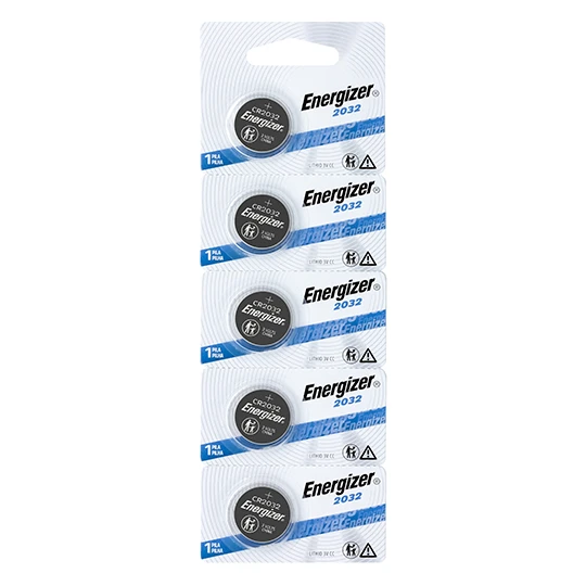 Pack x 5 Pila Energizer CR2032 Blister