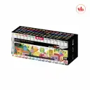 Marcador Doble Punta Filgo Alloy, 96 colores 