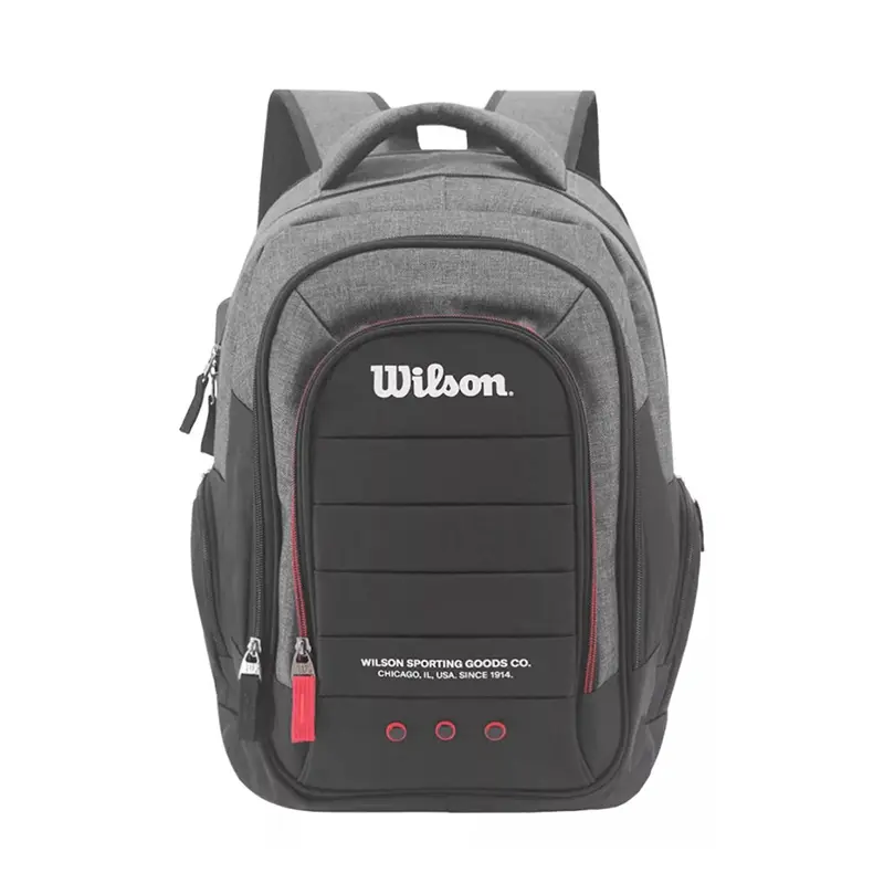 Mochila Wilson Open Azul/Gris, 18"