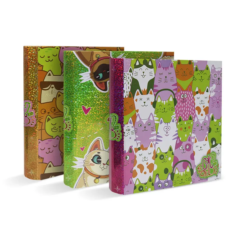 Carpeta 3 anillos Rexon Cat World 2, lomo de 40mm. 