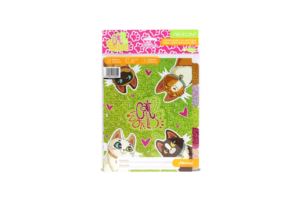 Separador 5 posiciones Rexon Cat World 2 N°3