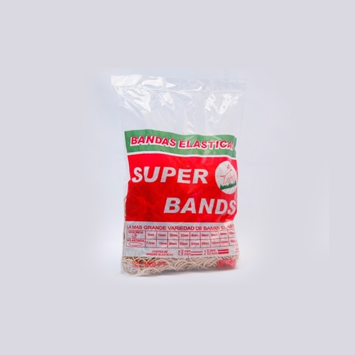 [SUPERB05500G] Bandas elásticas Superband de látex, bolsa de 500g. 0,5 X 130 80