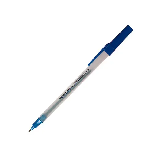 [PAPERKILOMAZ] Bolígrafo Paper Mate Kilométrico punta media de 1mm. azul