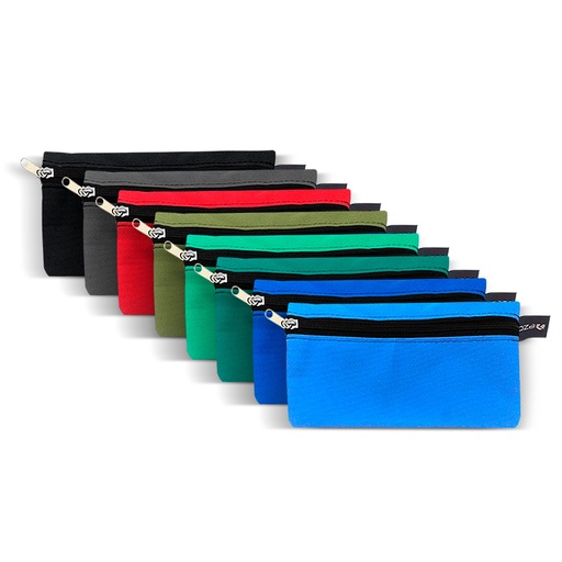 [CANOPLABASIC] Cartuchera de tela cordura de 1 cierre Ezco Basic Line