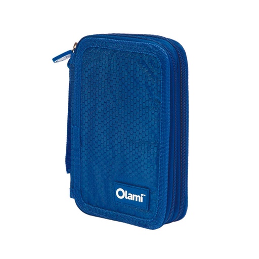 [OLAMCANO2P] Cartuchera 2 pisos con divisiones Olami CAO143