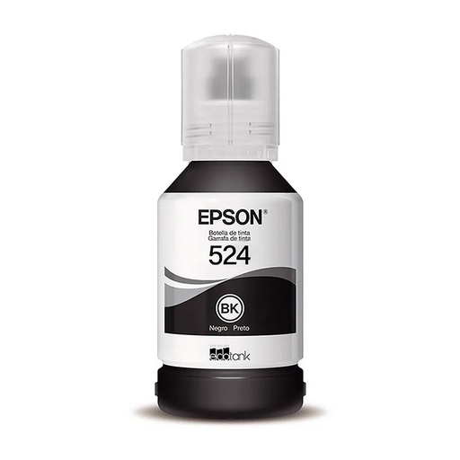 [EPSBOTT524NE] Botella de tinta Original Epson T524 T524120-AL negro