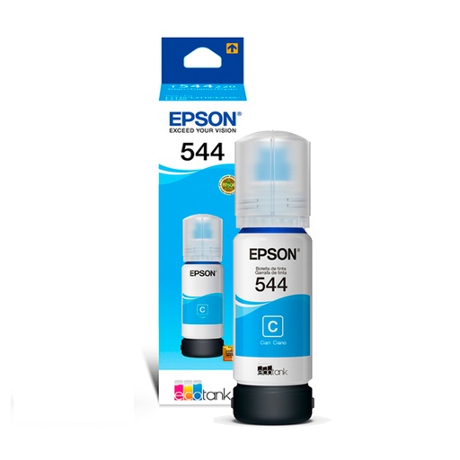 [EPSBOTT544CY] Botella de tinta Original Epson T544 T544220-AL cyan