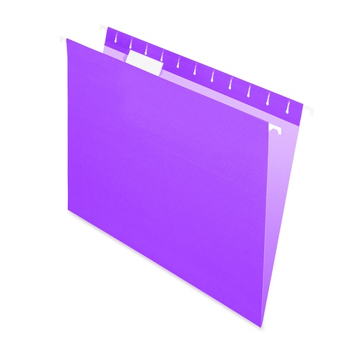[NEPACOCOLVIO] Carpeta Colgante Nepaco violeta, caja de 25 unidades
