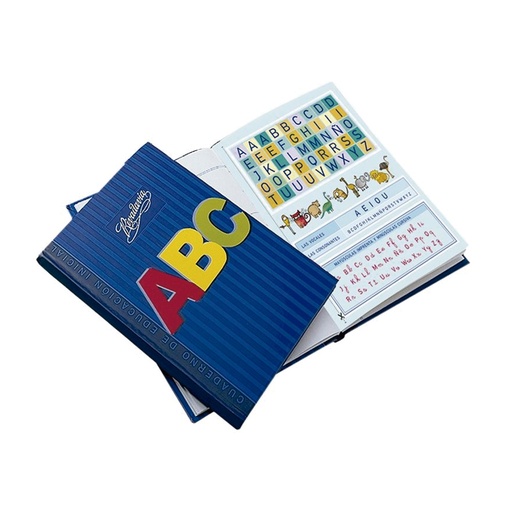 [ABCEDUCINIC] Cuaderno de Educación inicial Rivadavia ABC tapa de cartón, 19 x 23,5cm.
