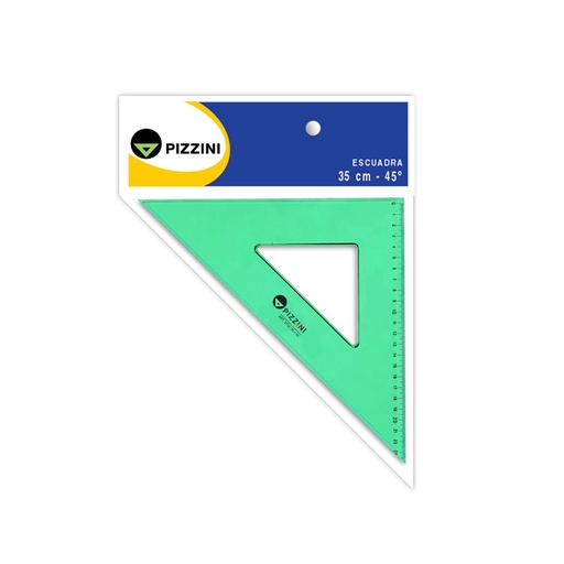 [PIZ37323545] Escuadra Pizzini 35cm./45cm.
