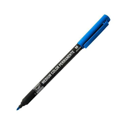 [TRABI25AZUL] Marcador permanente Trabi Punta mediana azul
