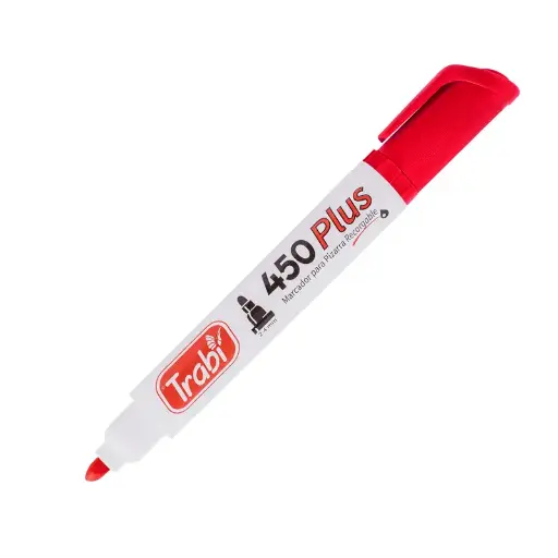 [TRABI450ROJO] Marcador para pizarra Trabi 450 rojo