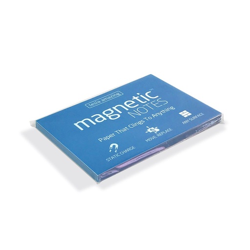 [MEMOFMAGCEL] Notas Magnéticas MemoFix celestes, 100 x 70mm. block de 100 hojas