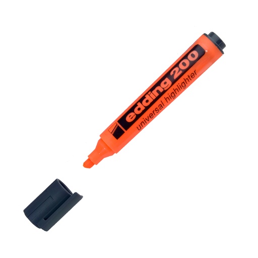 [EDDING200NAR] Resaltador Redondo Edding 200 naranja
