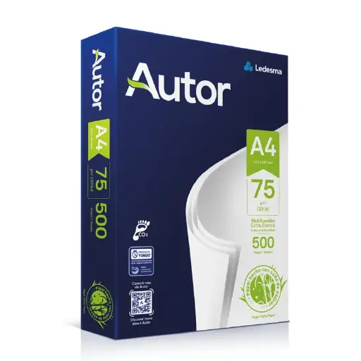 [AUTORA475] Resma Autor A4, 75g.
