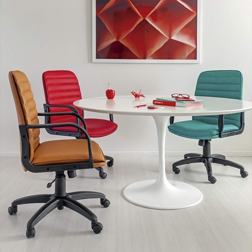 [MANDBRNEG] Sillón Basculante Respaldo alto c/Brazos Mandarin