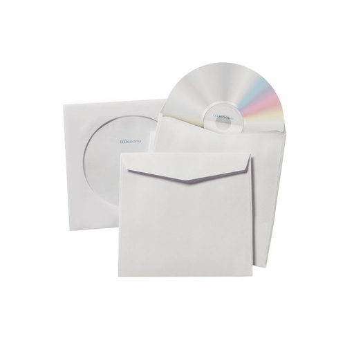 [MEDORO1106] Sobre para CD con ventana Medoro, 80g. caja de 250 unidades