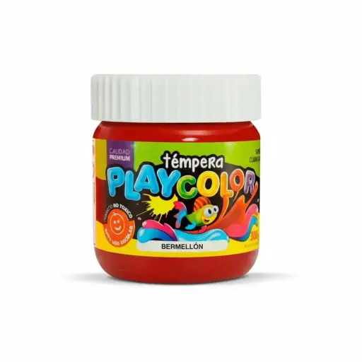 [PLAYTE300BER] Témpera Playcolor,  250cc. Bermellón