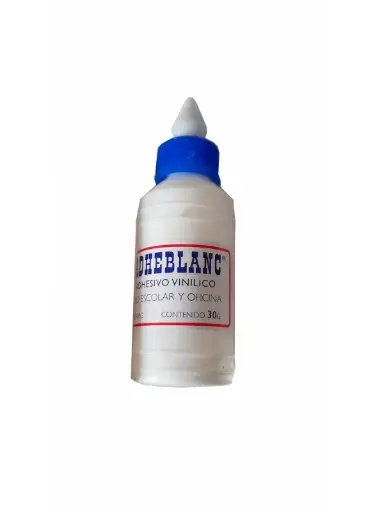[ADHEBLANCV30] Adhesivo vinílico Adheblanc, 30 ml.