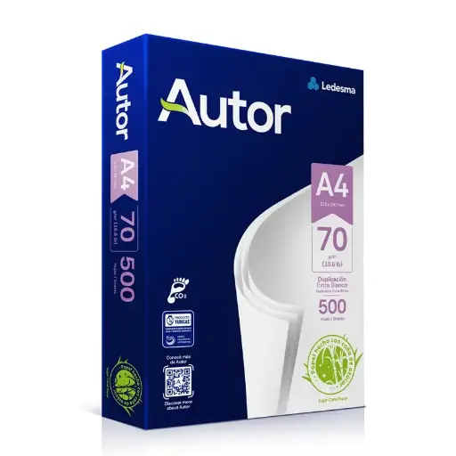 [AUTORA470] Resma Autor A4 70g.