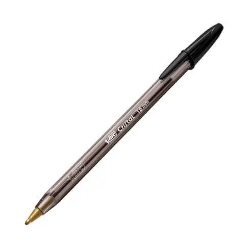 [BICCR1.6NEXUN] BOLIGRAFO CRISTAL PRESS 1.6 NG NEGRO UNIDAD 