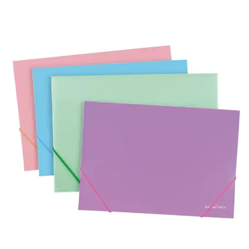 [CAR3SOFPPPAS] Carpeta 3 Solapas con elástico, de polipropileno, Oficio 