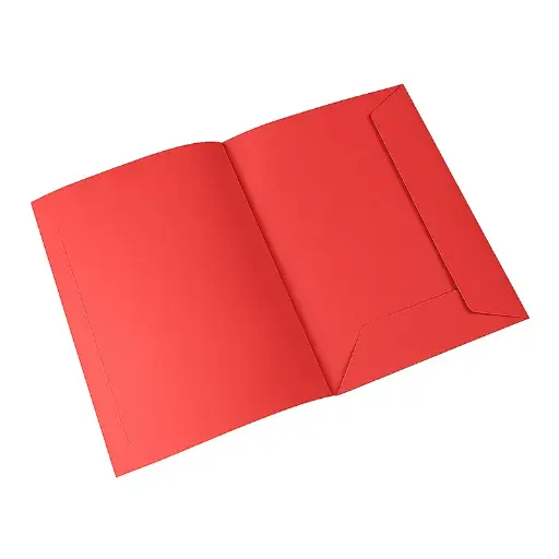 [CARPPREA4ROJ] Carpeta Presentación de cartulina A4 roja